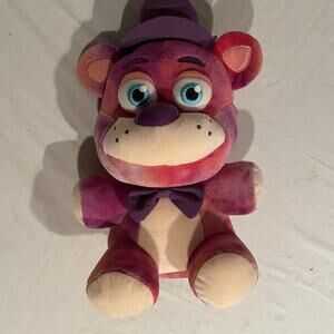 FNAF Tie Dye Freddy Plush 12" Hot Topic Exclusive Funko Brand Five Nights